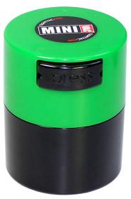 Boite MINIVAC Couvercle Vert / Corps Noir 0,12L 40g